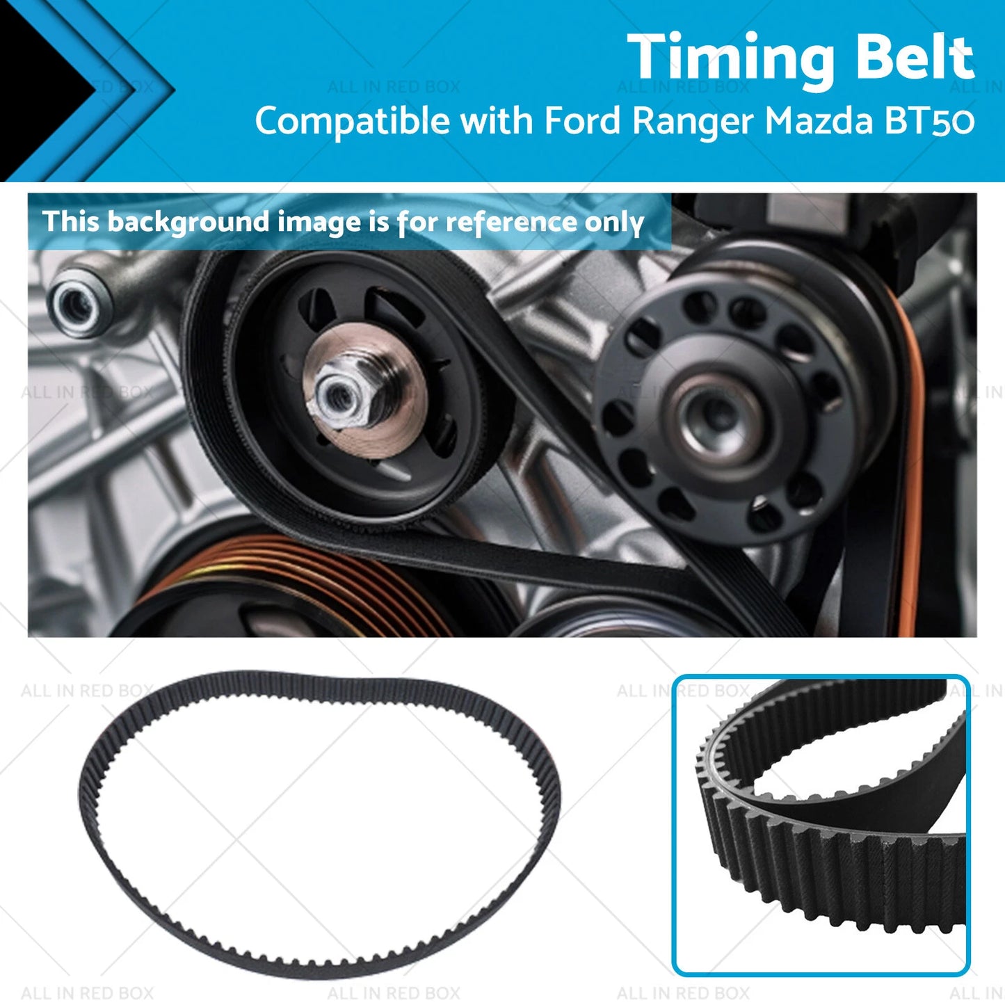 Timing Belt for Ford Ranger PJ PK 2.5L 3.0L WLAT WEAT (2006-2011)