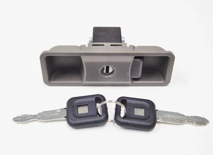Grey Glove Box Catch w/ Lock & Keys for Holden TF Rodeo (1988-1997)