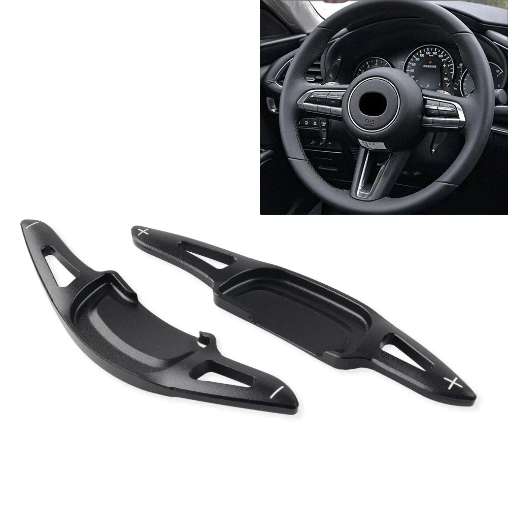 Steering Wheel Paddle Shifter for Mazda 3 Axela CX30 MX30 (2020-2021) Black