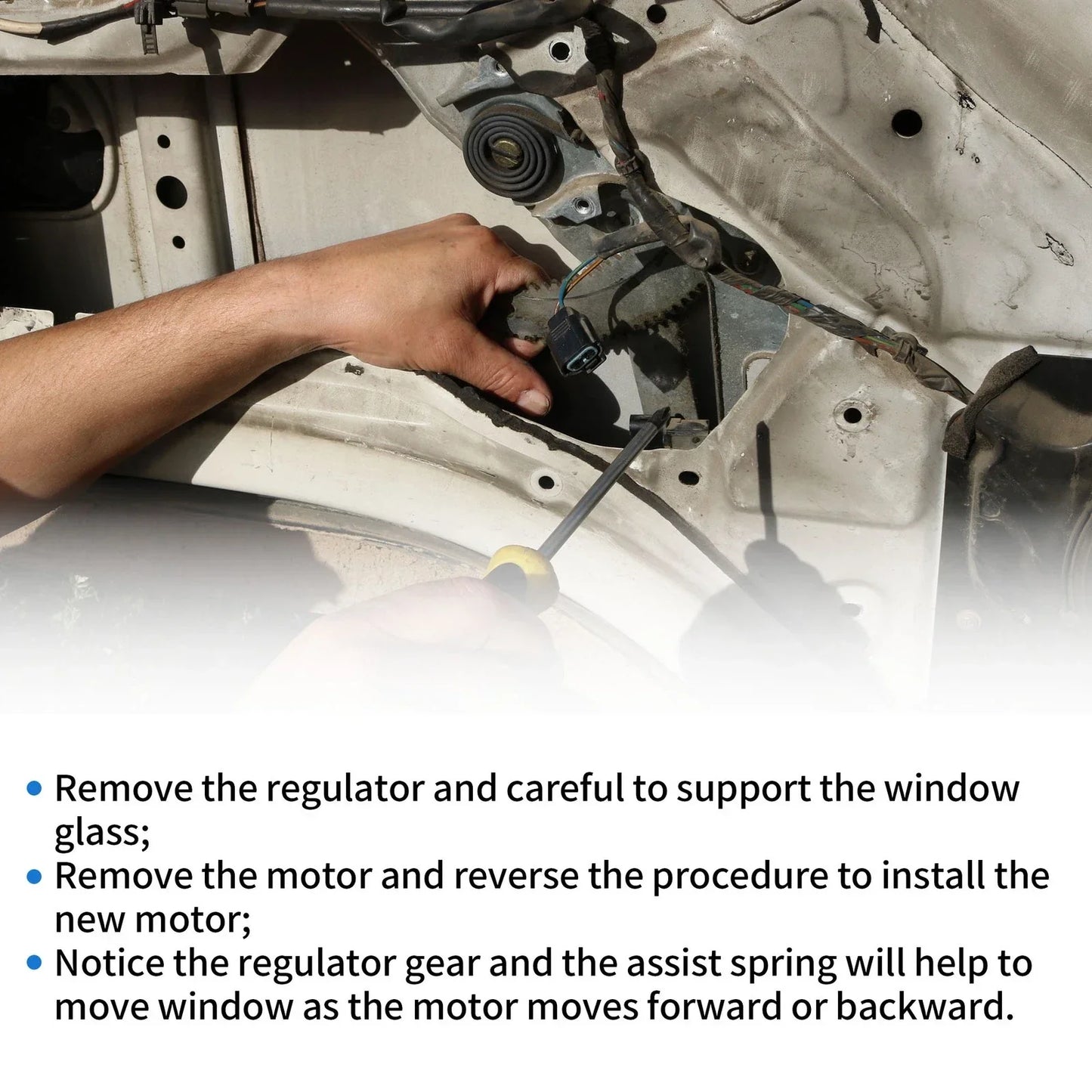 Power Window Regulator Lift Motor for Hyundai Tucson (2010-2015)