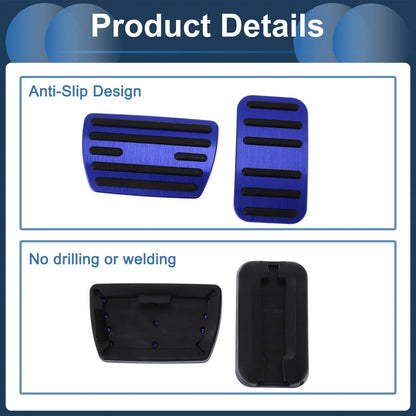 2 x Manual Foot Accelerator Pedal Covers for Honda Step Wagon (2015-2023)