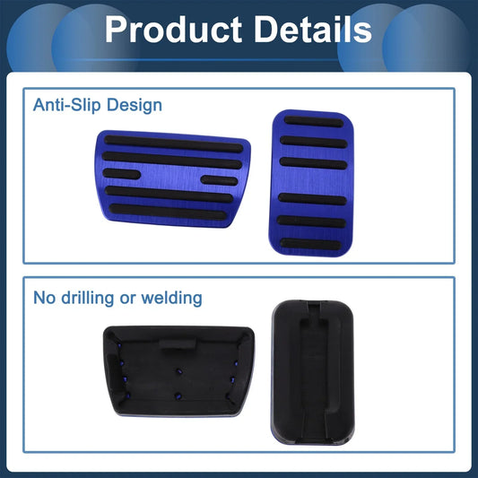 2 x Manual Foot Accelerator Pedal Covers for Honda Step Wagon (2015-2023)