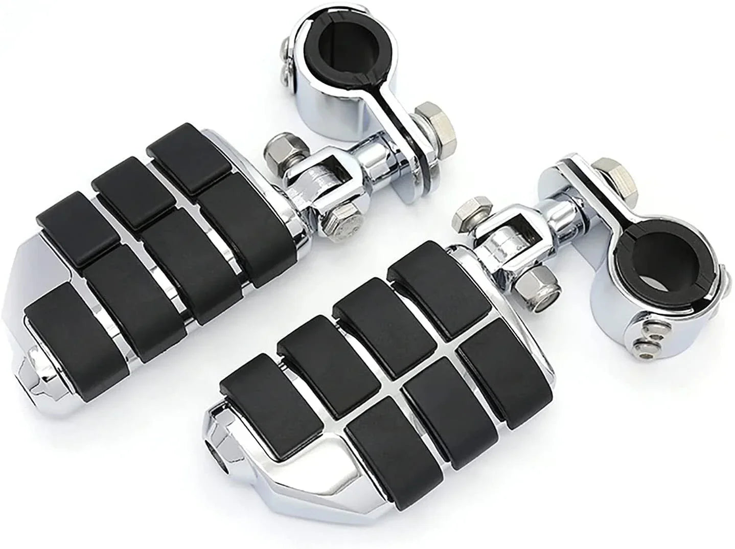Chrome Foot Pegs Footrests for Harley Softail (1984-2020)