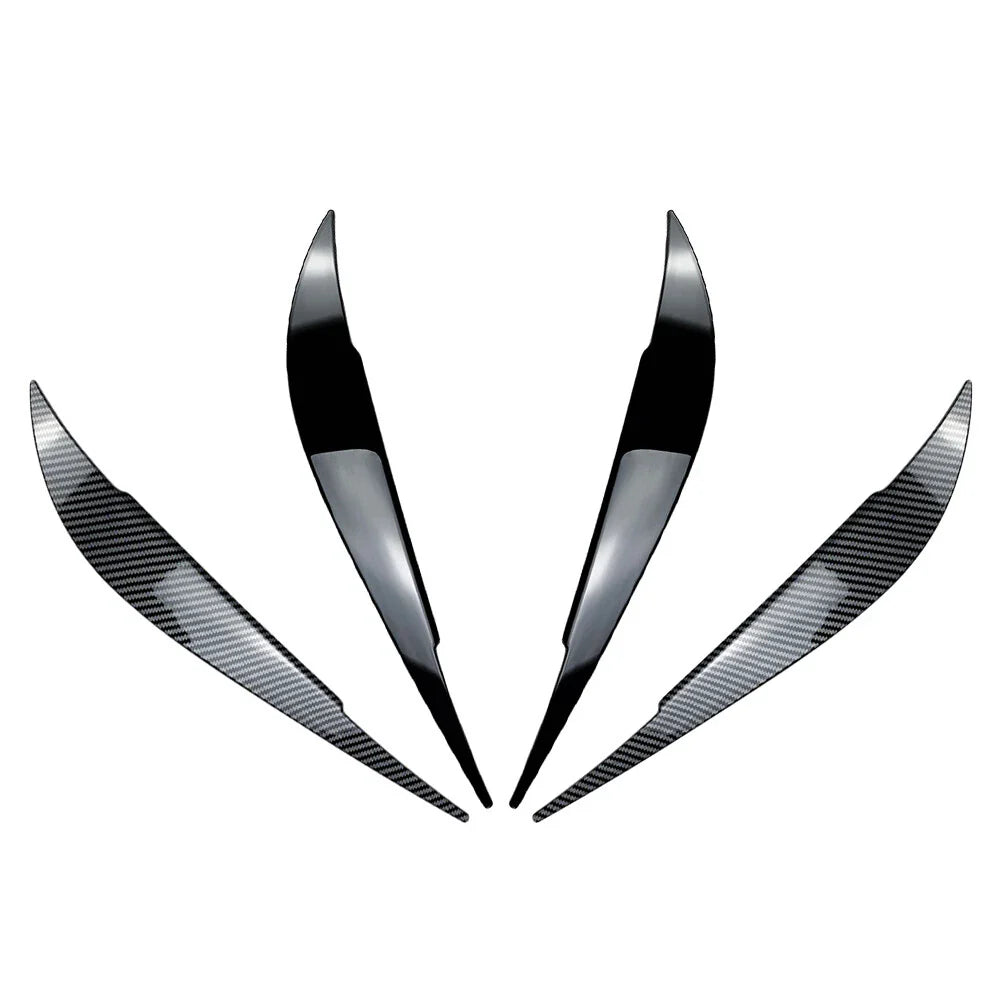 Carbon Fiber Front Headlight Eyebrow Trim for BMW 4 Series (2012-2020)