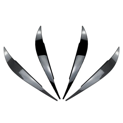 Carbon Fiber Front Headlight Eyebrow Trim for BMW 4 Series (2012-2020)