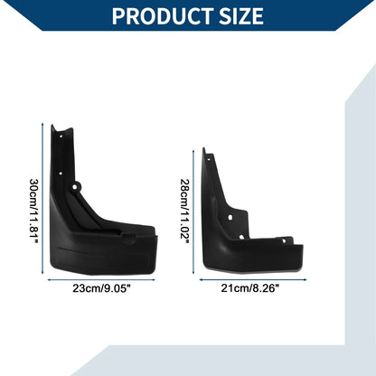 Mud Flaps Splash Guards for Mercedes-Benz GLC Coupe (2017-2019)