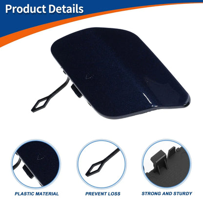 Rear Tow Hook Cover for Mercedes-Benz A-Class (2019-2023) Jewelry Blue