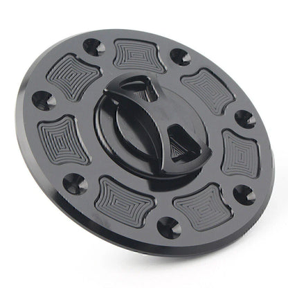 Fuel Gas Tank Cap Cover for Kawasaki NINJA 500, ZX-6, ZX-7, ZX-9, ZRX-1100 (1994-2009)
