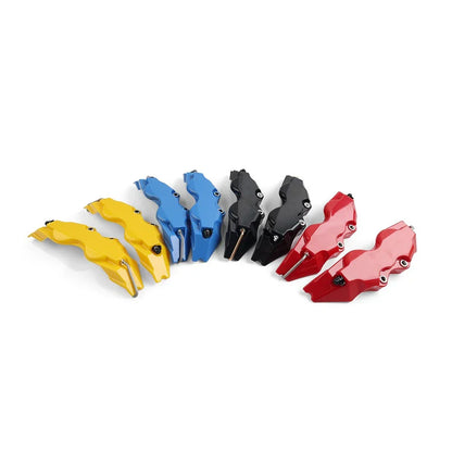 3D Style Medium Auto Disc Brake Caliper Covers for Car - Red