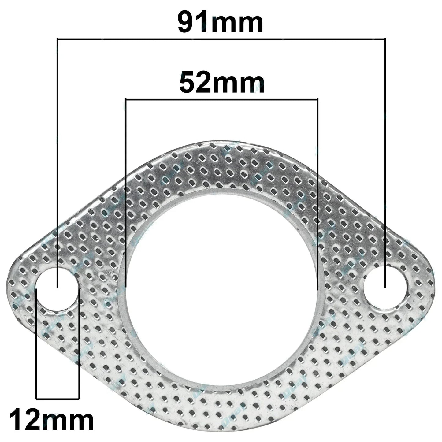 Exhaust Pipe Flange Gasket for Nissan Stanza A10 4cyl L16 1.6L SOHC 1978~1983