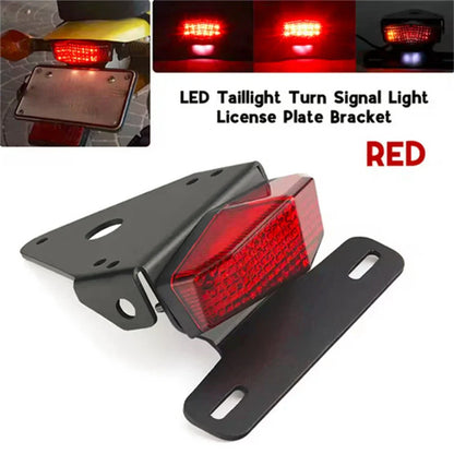 LED Tail Brake Light License Plate Bracket for Honda XR250R XR400R (1996-2004)