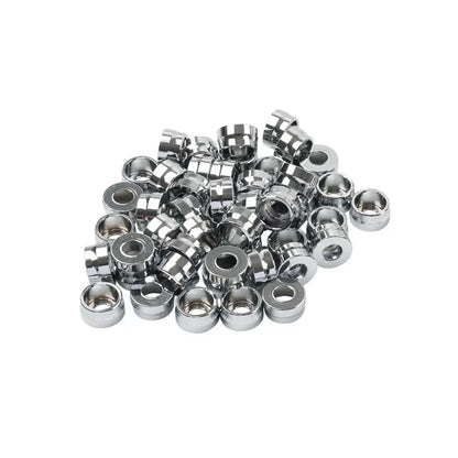 48X Chrome Engine Bolt Topper Caps for Harley Twin Cam Touring Road Glide