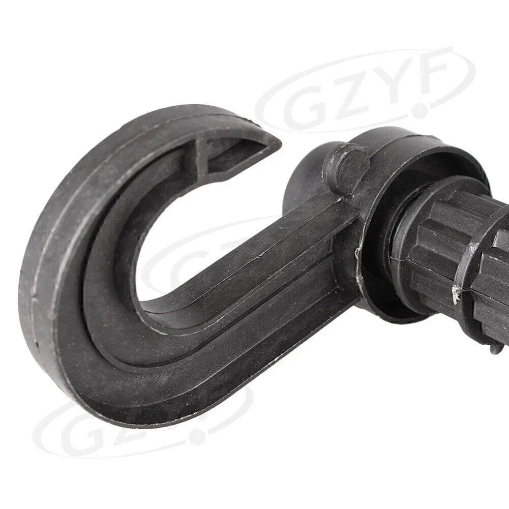 Plastic Seat Hook Hanger for Car - Black (Fits Most Vehicles)