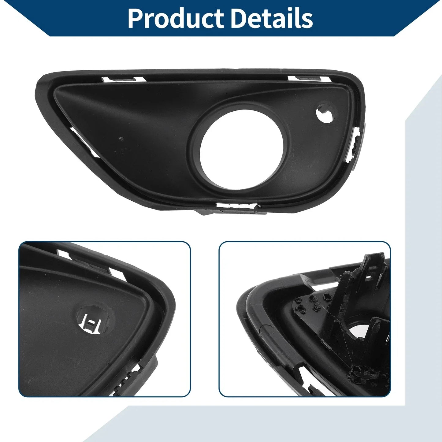Front Left Fog Light Grill for Porsche Cayenne (2011-2018)