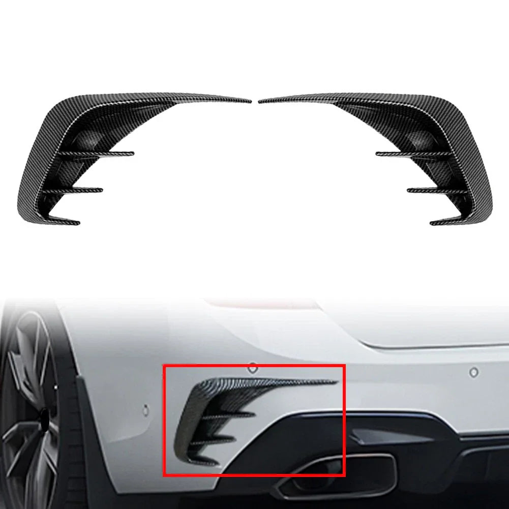 Rear Bumper Side Air Vent Spoiler for BMW 3 Series G20 G21 M Sport (2018-2022)