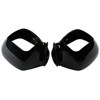 Black Rear View Mirror Case Covers for Honda Goldwing GL1800 (2001-2017)