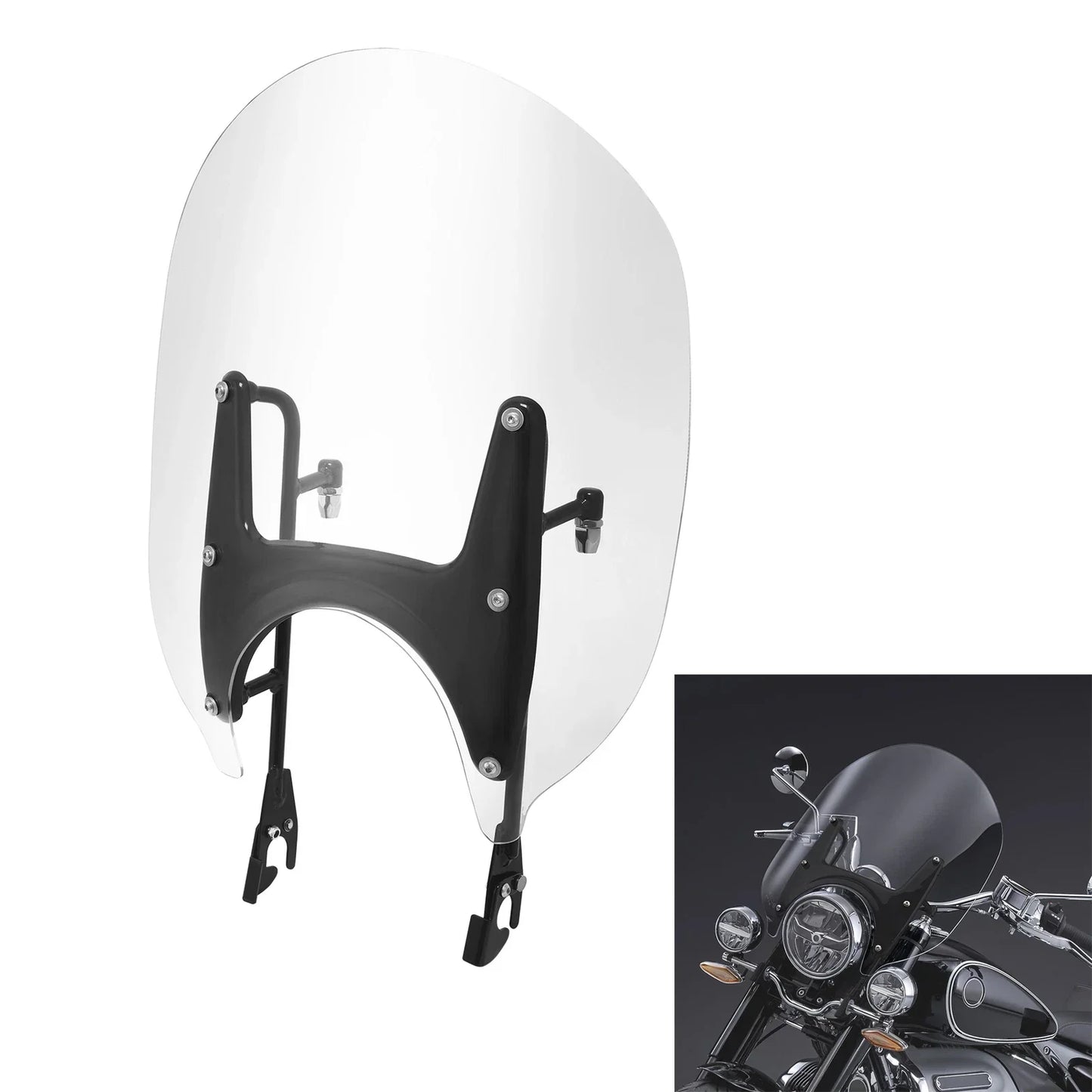 22" Windshield Bracket for BMW R18 Classic (2021-2025)
