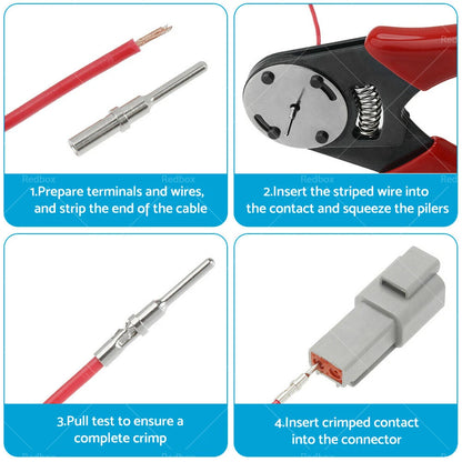 1 Deutsch DT 12-Way Waterproof Electrical Connector Plug for Various Models