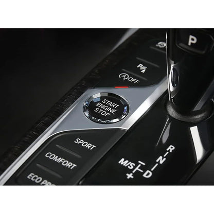 Crystal Engine Start Stop Button Cover for BMW 3 4 8 Series Z4 X5 X6 X7