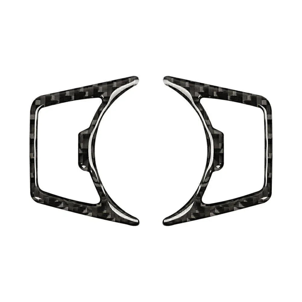 Carbon Fiber Headlight Switch Trim Sticker for Ford F150, Mustang, Explorer (2014-2023)