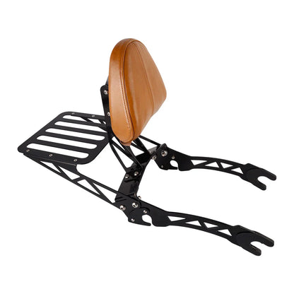 Sissy Bar Backrest Luggage Rack for Indian Scout (2015-2024)