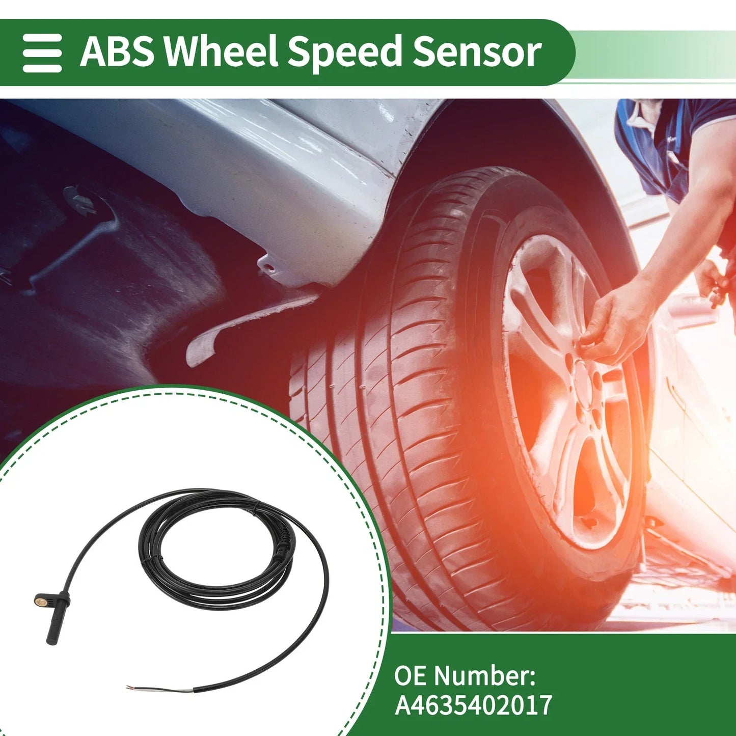 ABS Wheel Speed Sensor for Mercedes-Benz AMG G55 (2005-2012)