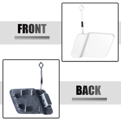 Rear Bumper Tow Hook Eye Hole Cover for Mercedes Benz X204 GLK350 (2009-2015)