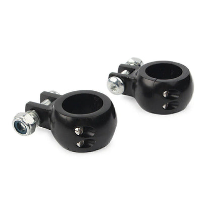 1-1/4" Engine Crash Bar Foot Peg Mount Bracket for Harley Universal