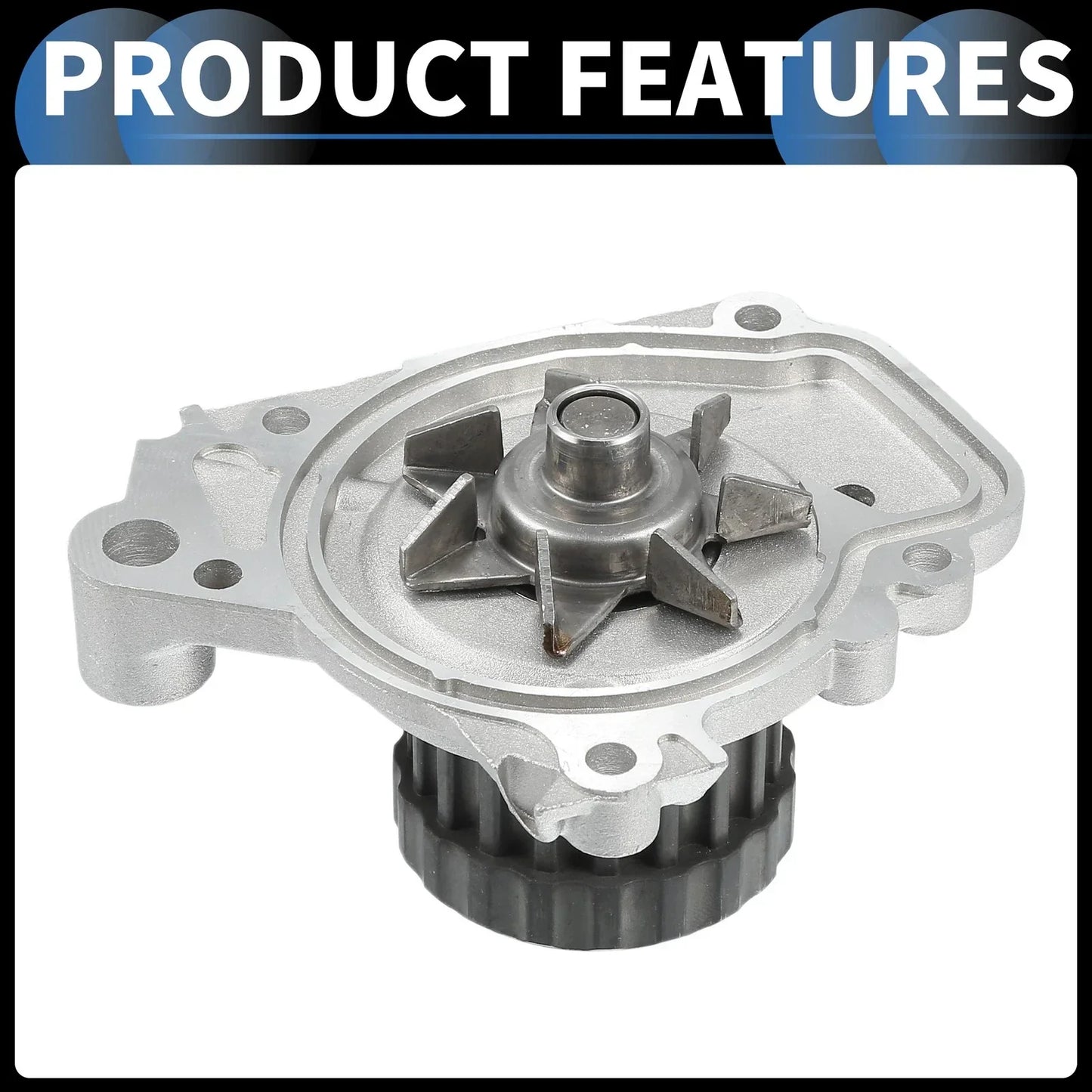 Water Pump for Honda Civic 1.7L 2001-2005 with Seals Kit