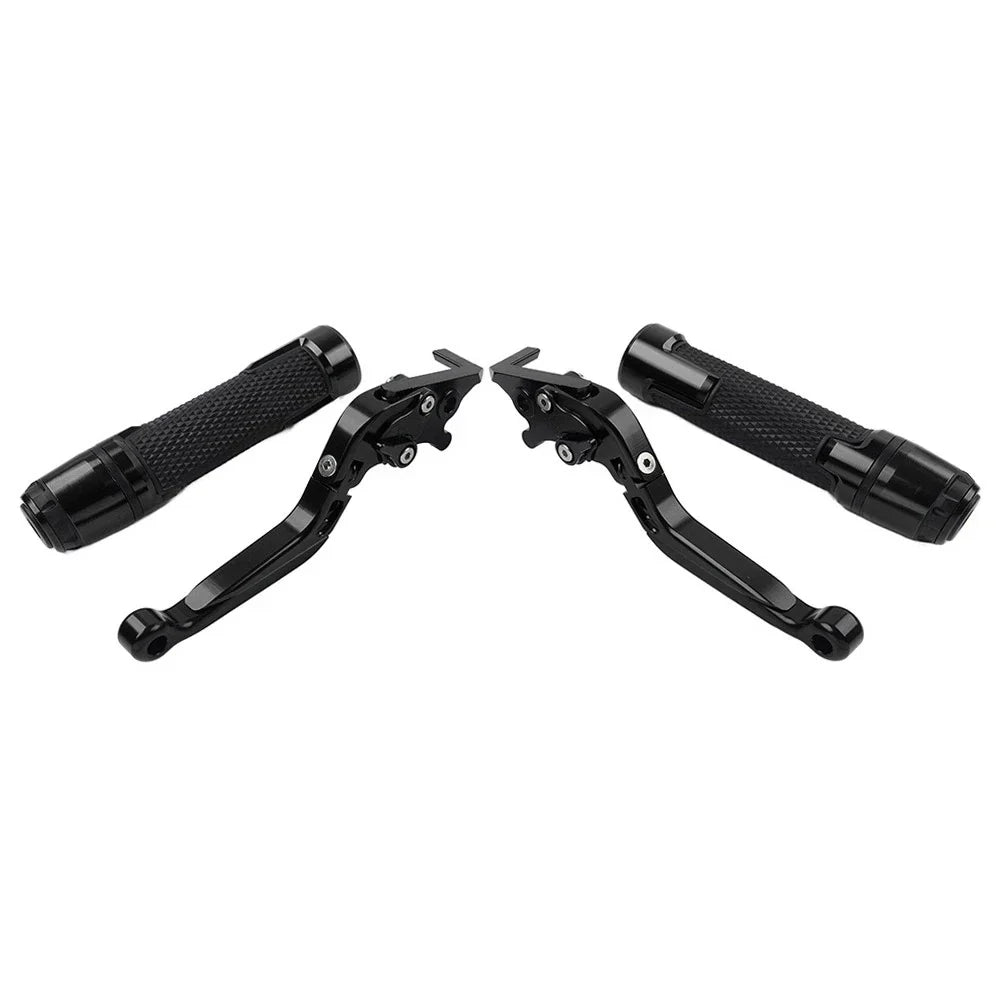 Folding Extendable Brake Clutch Lever Grip Set for Honda CB1100 CB1300 (2013-2023)