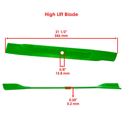 Deck Blade 42 Inch Replacement for Exmark QTS708GEM422 QTS725CKC QZE600 (2003–2003)