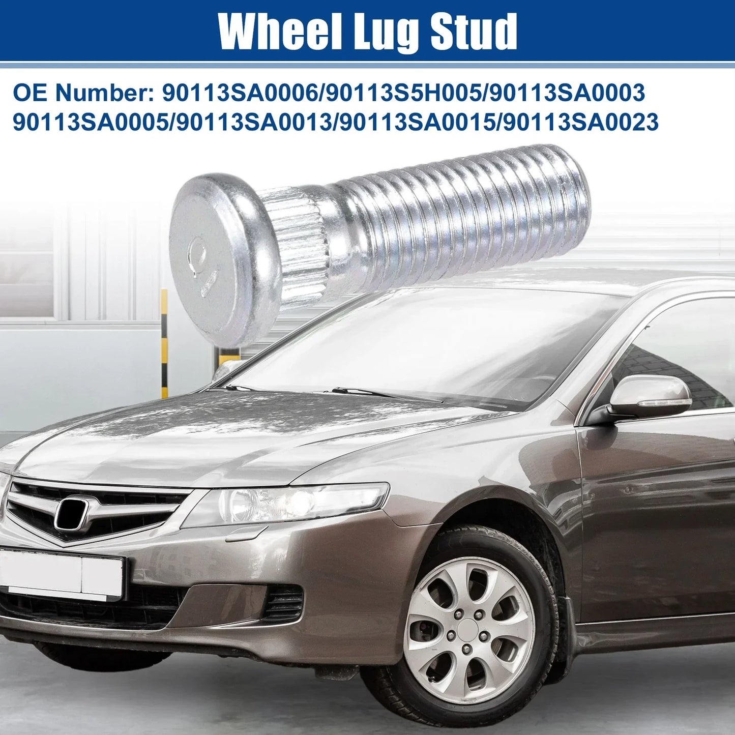10 x M12x1.5 Wheel Lug Studs for Honda Accord CR-V (2003-2023)