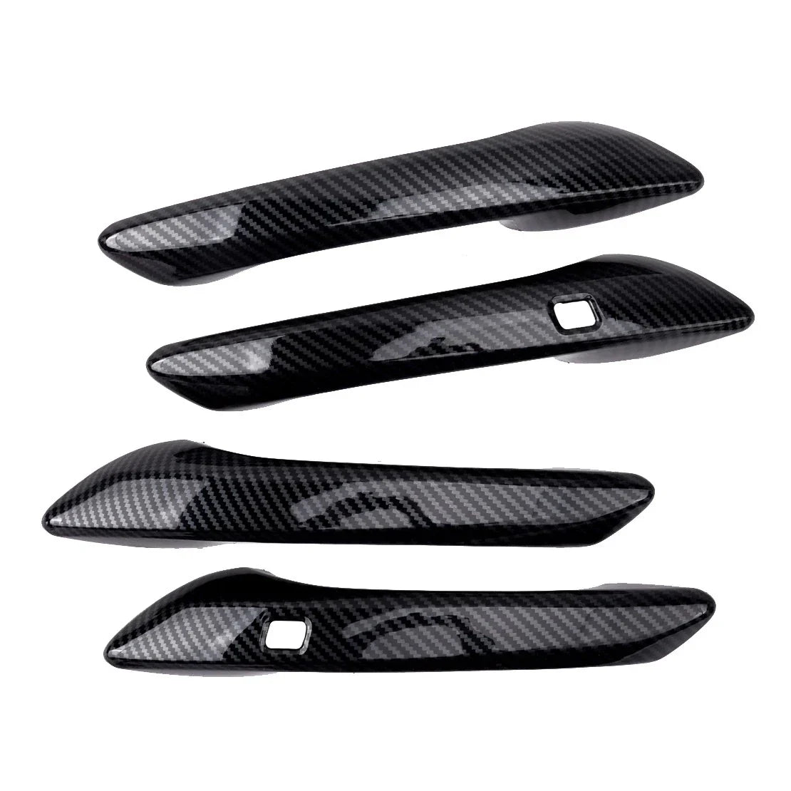 4 x Carbon Fiber ABS Door Handle Covers for Hyundai Sonata (2020)
