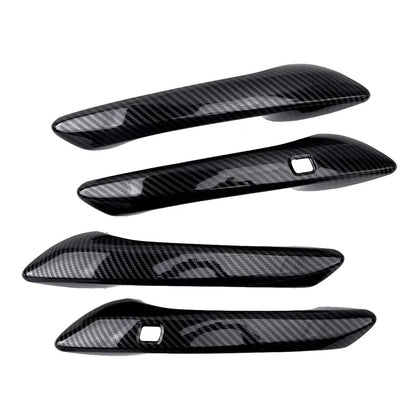 4 x Carbon Fiber ABS Door Handle Covers for Hyundai Sonata (2020)