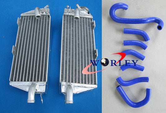 Aluminum Radiator & Hose for Husqvarna AE/CR/WR/XC 400/430/500 (1984-1988)