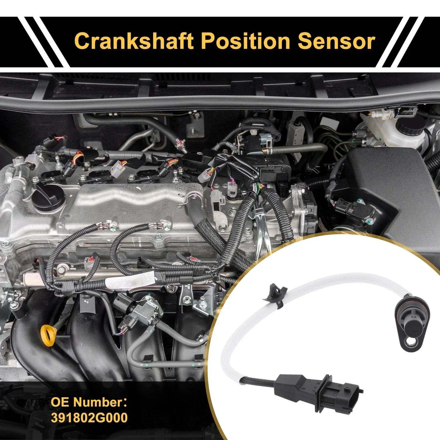 Crankshaft Position Sensor for Hyundai i30 2.0N (2017-2021)