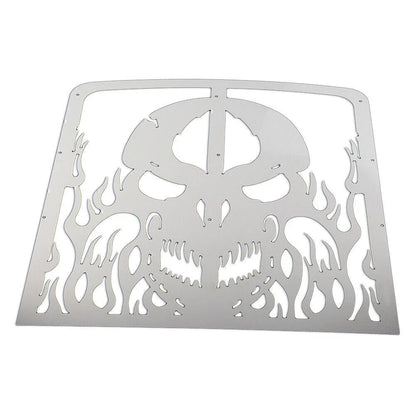 Skull Radiator Grille Guard Covers for Yamaha Banshee YFZ350 (1987-2012)