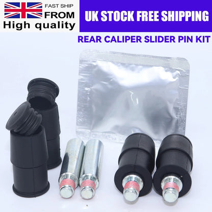 Rear Brake Caliper Slider Pin Kit w Grease for Mercedes E Class W211 (2002-2009)