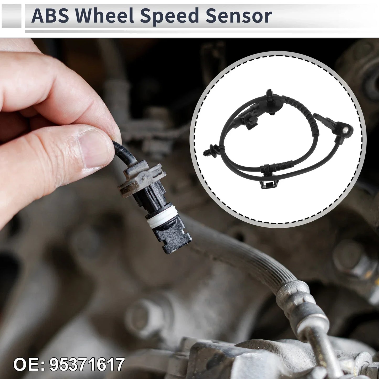 ABS Wheel Speed Sensor for Chevrolet Trax 2015-2022 2 x Front Left/Right
