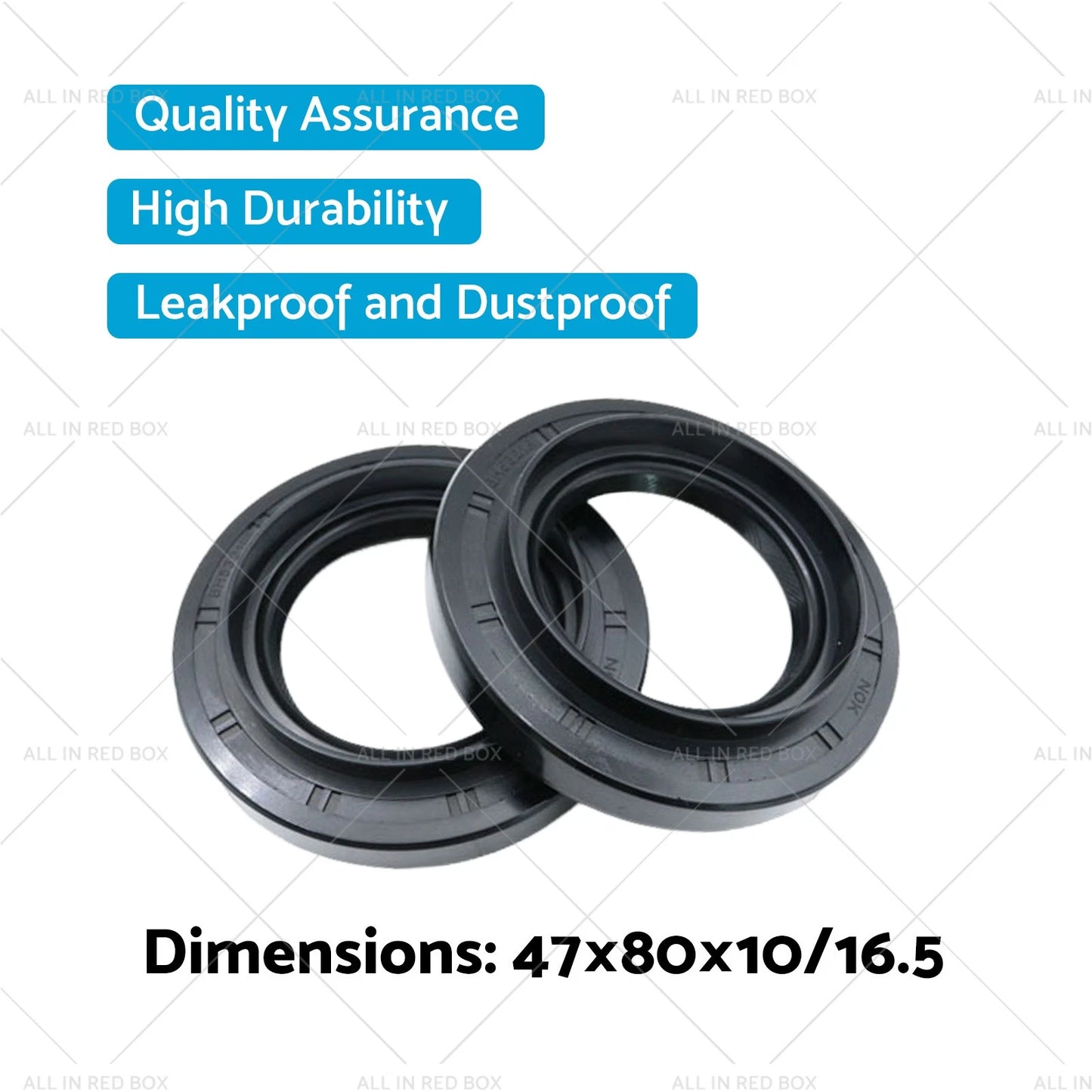 Front Inner Axle Oil Seals for Toyota Hilux TGN26 KUN26 KUN25 (2005-2015)