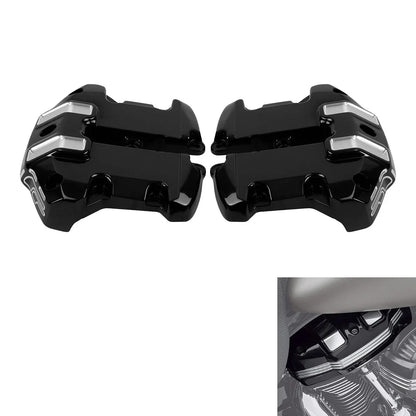 Upper Rocker Box Covers for Harley Road King, Glide, Softail (2017-2023)