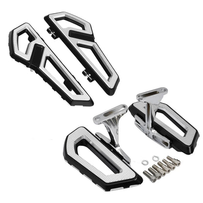 Driver & Passenger Floorboards for Harley Road Glide (1993-2025)