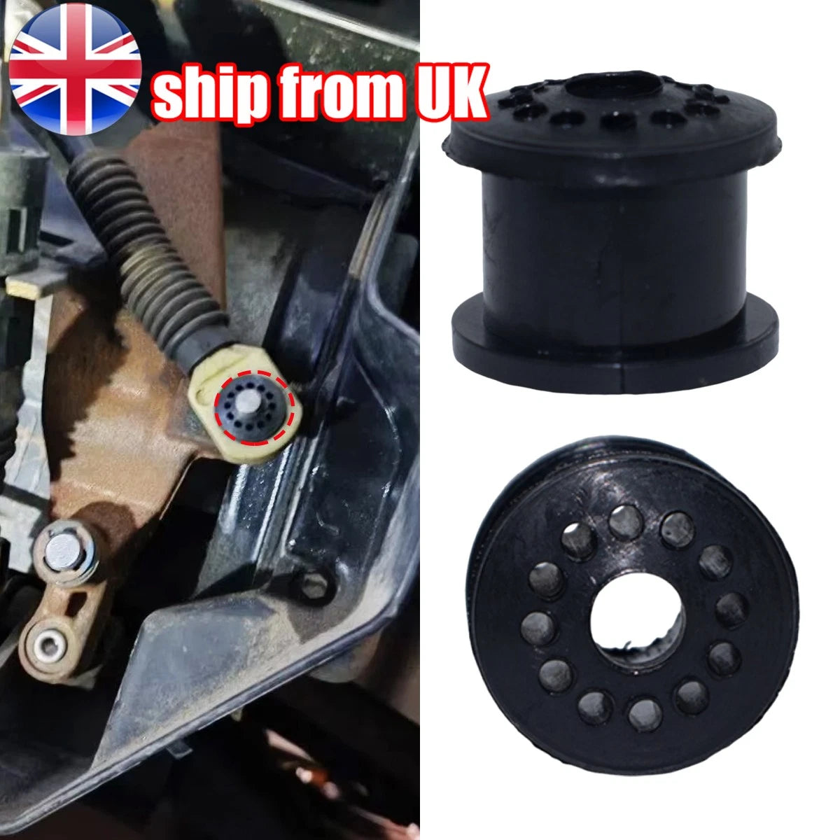 Gearbox Shift Lever Cable Linkage Bushing Replacement for Chrysler Voyager (2000–2008)