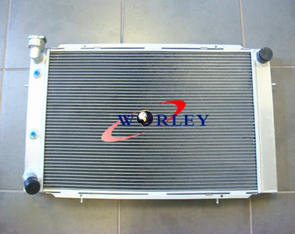 Aluminum Radiator + Shroud + Fan for Holden WB V8 Statesman (1980-1984)