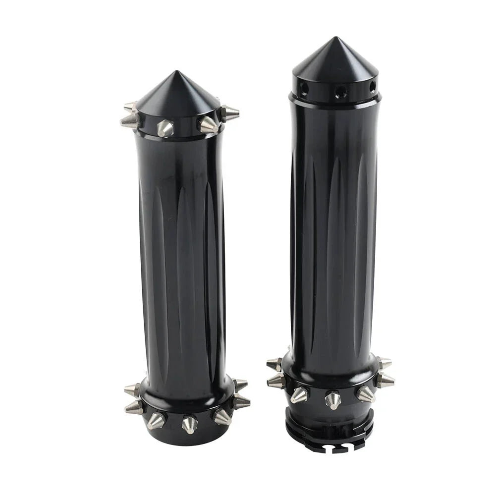 1'' Spikes Motorcycle Hand Grips for Harley Touring Dyna Softail