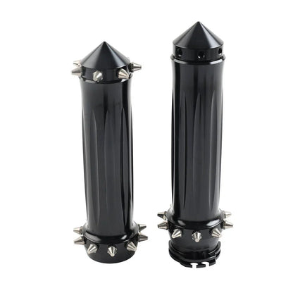 1'' Spikes Motorcycle Hand Grips for Harley Touring Dyna Softail
