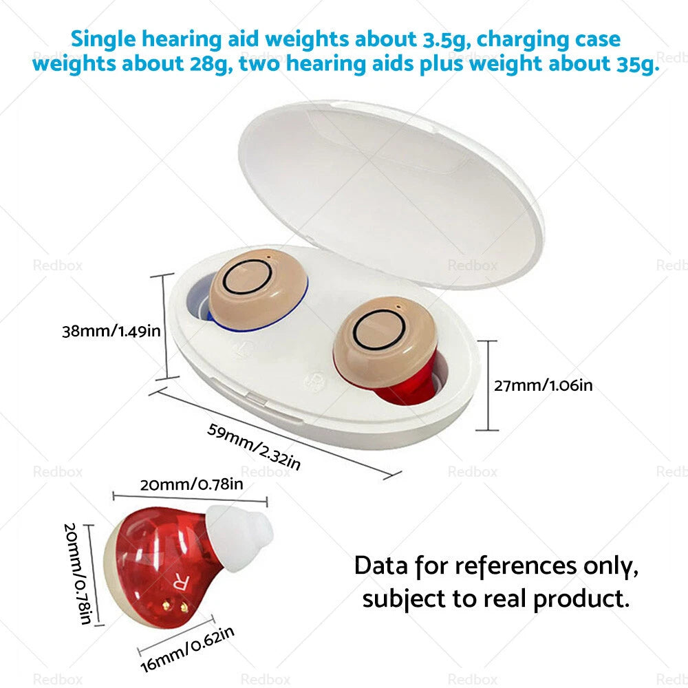 Digital Sound Voice Amplifier Mini Hearing Aids  In Ear Enhancer USB
