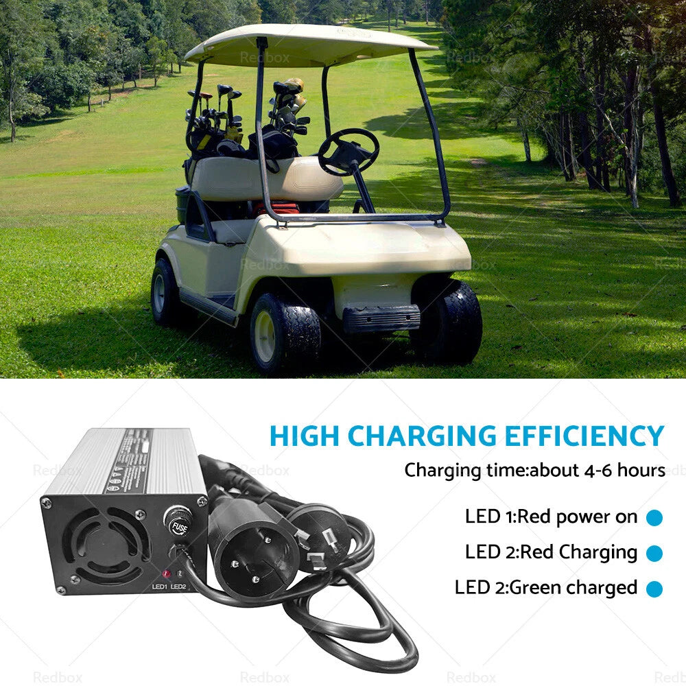 48V 6A Snap Head Golf Cart Battery Charger for EZ-GO TXT Club Car