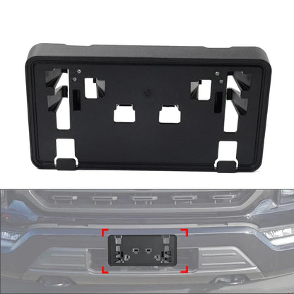 Front Bumper License Plate Mounting Bracket for Ford F-150 (2021-2023)