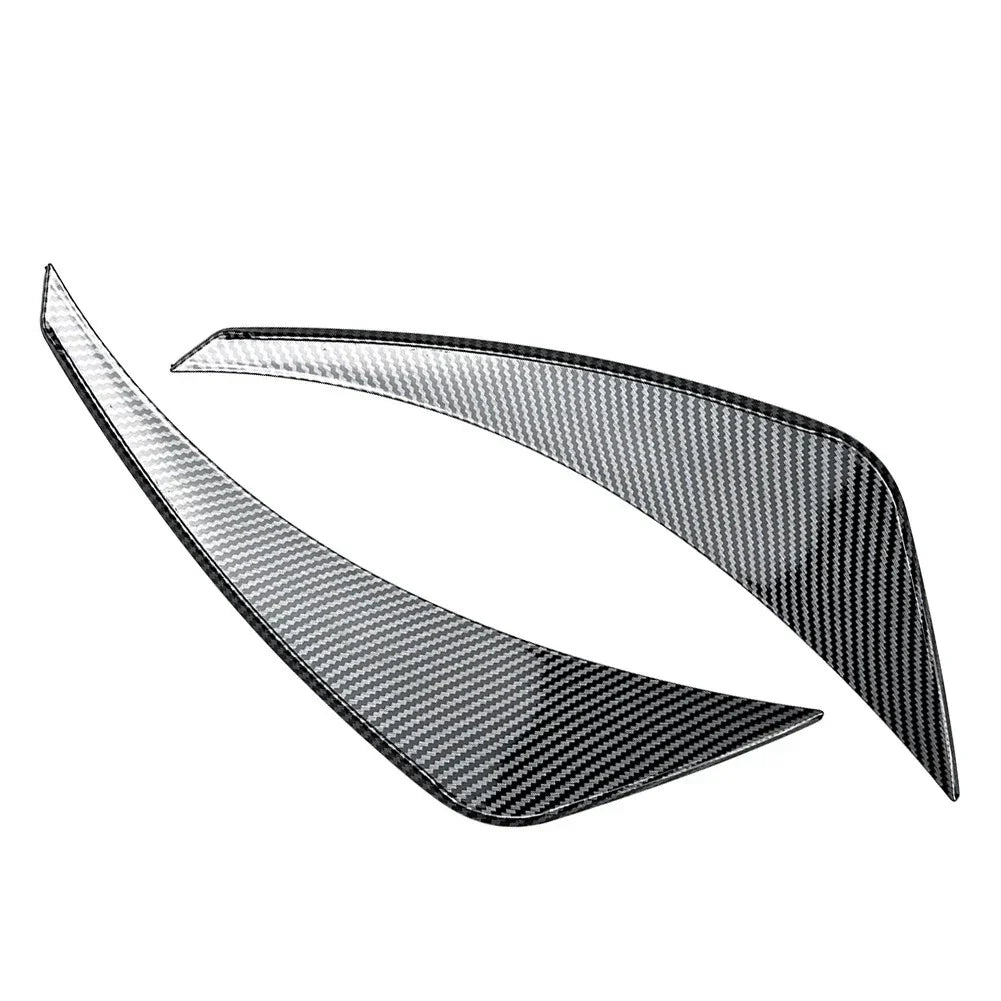 Carbon Black Front Bumper Side Air Vent Spoiler Trim for Mazda MX-5 Miata (16-25)